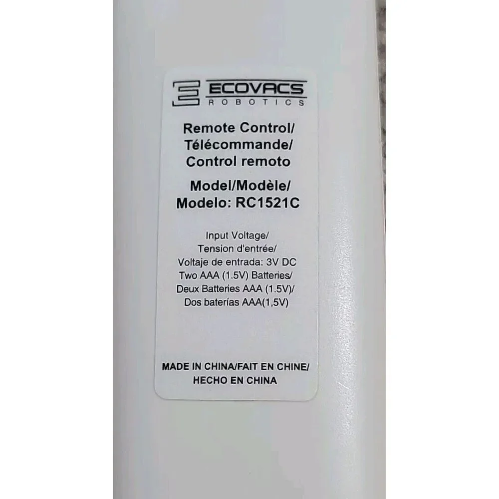 ECOVACS ROBOTICS - REMOTE CONTROL - RC1521‎ -